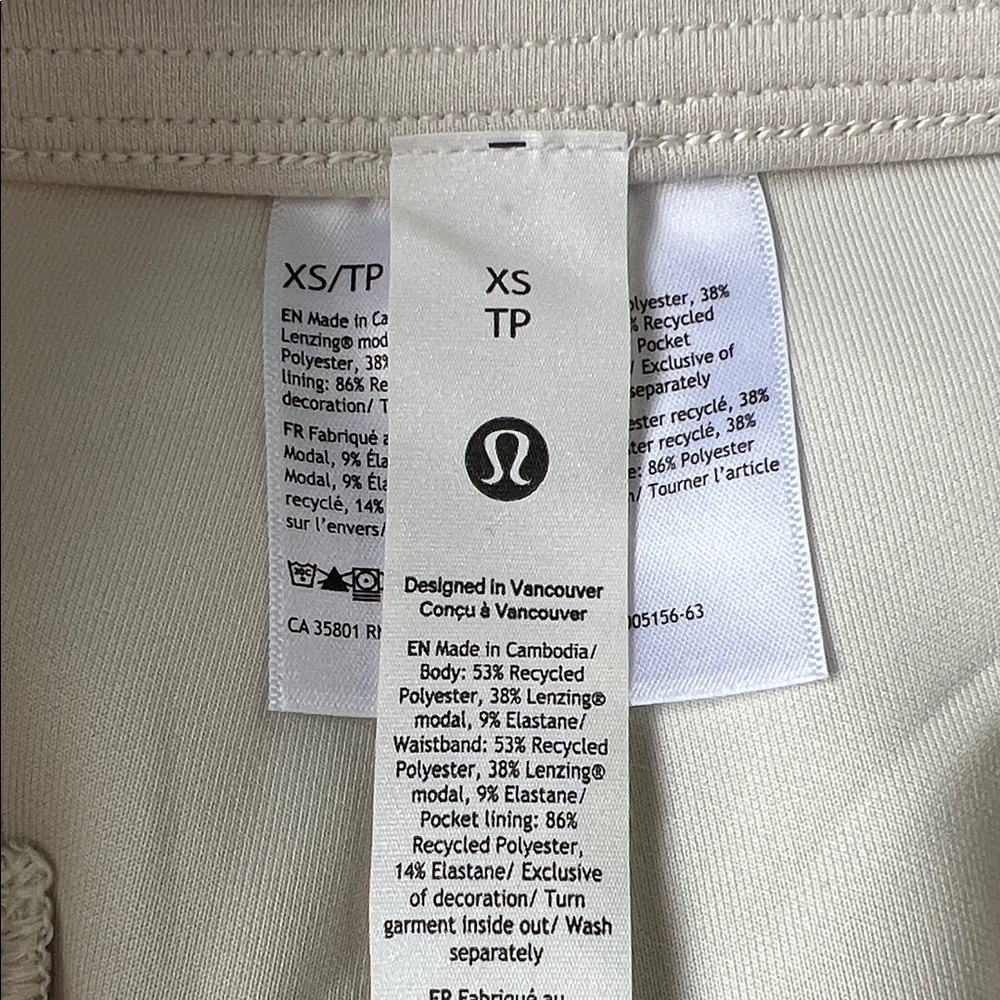 Softstreme Pintuck Mid-Rise Pant Bone XS BNWOT - Picture 6 of 9